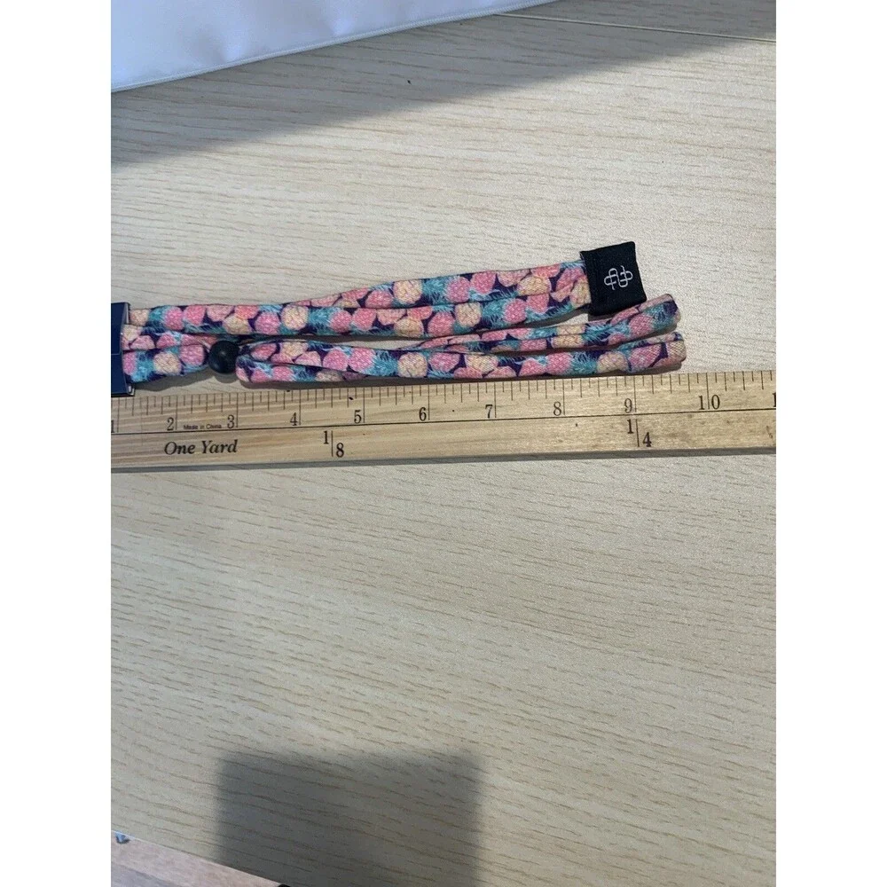 NEW Simply Southern Pineapple Print Preppy Cloth Sunglass Strap Shades Lanyard